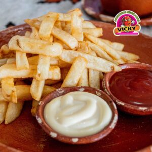 Antojitos Mexicanos Vicky Papas a la Francesa